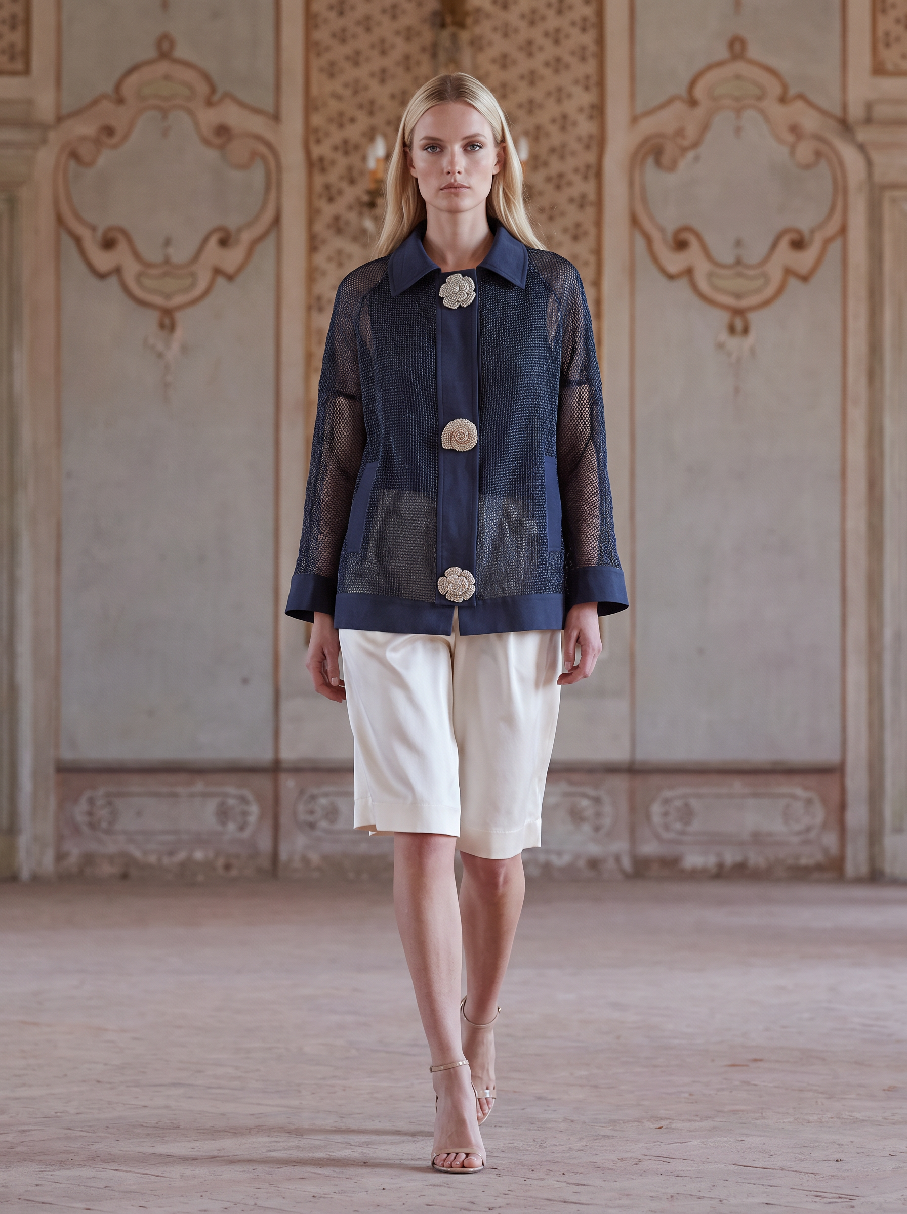 Rosali bouquet navy